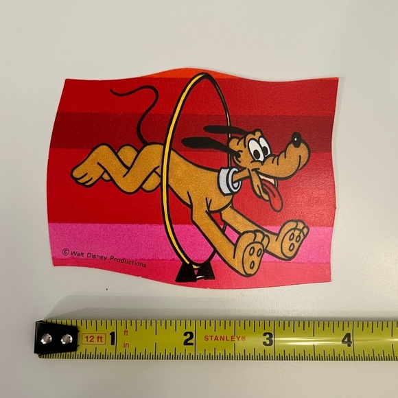 Vintage Disney Valentines 1970s Mickey Donald Pluto Jiminy Cricket Goofy 70s - Picture 15 of 15